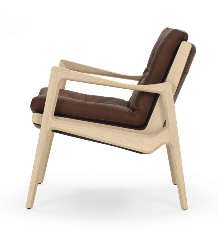 Euvira Lounge Chair upholstered ClassiCon